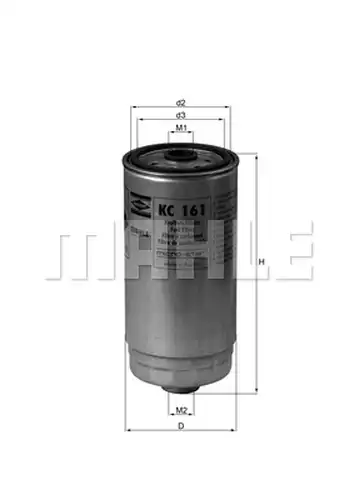 горивен филтър MAHLE KC 161