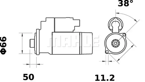 стартер MAHLE MS 125