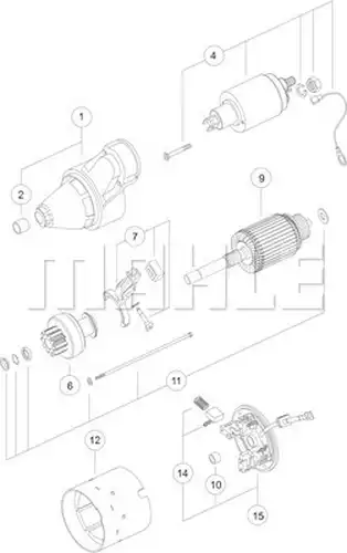 стартер MAHLE MS 188
