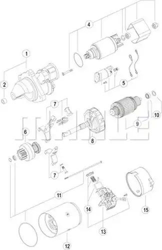стартер MAHLE MS 32
