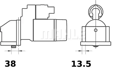 стартер MAHLE MS 422