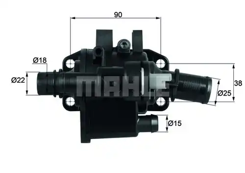 термостат, охладителна течност MAHLE TH 42 83