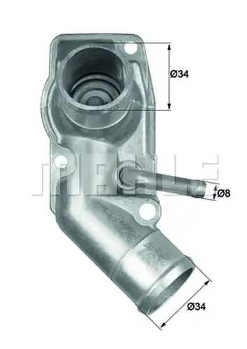 термостат, охладителна течност MAHLE TI 213 92D