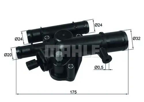 термостат, охладителна течност MAHLE TI 243 89