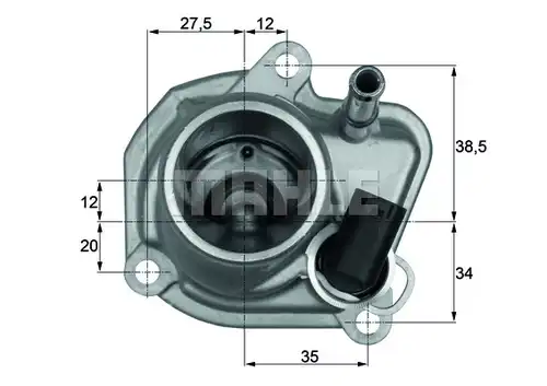термостат, охладителна течност MAHLE TI 29 87