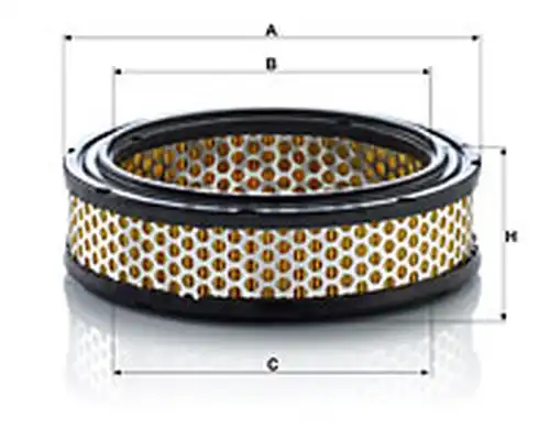 въздушен филтър MANN-FILTER C 2233