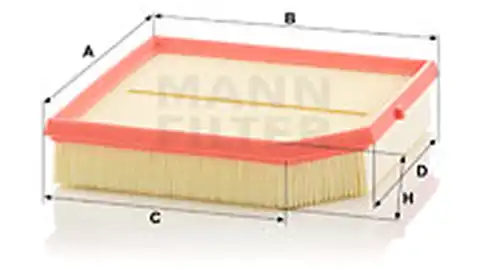 въздушен филтър MANN-FILTER C 24 051