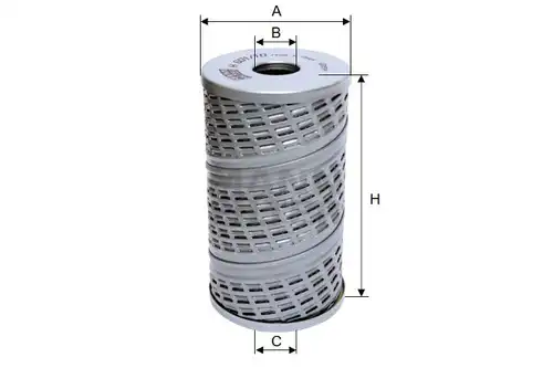 хидравличен филтър, управление MANN-FILTER H 601/10
