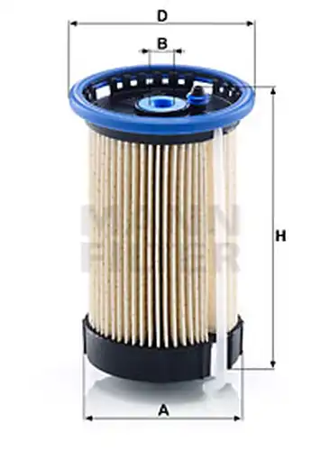 горивен филтър MANN-FILTER PU 8015