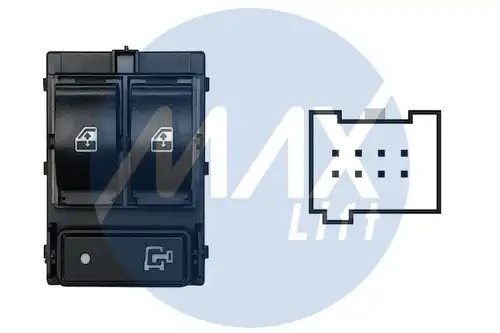 ключ(бутон), стъклоповдигане MAX SFT132