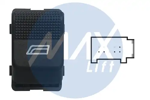 ключ(бутон), стъклоповдигане MAX SVW104