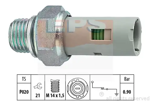 датчик за налягане на маслото MDR EPS-1800 153