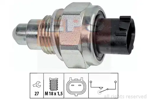 включвател, светлини за движение на заден ход MDR EPS-1860 326