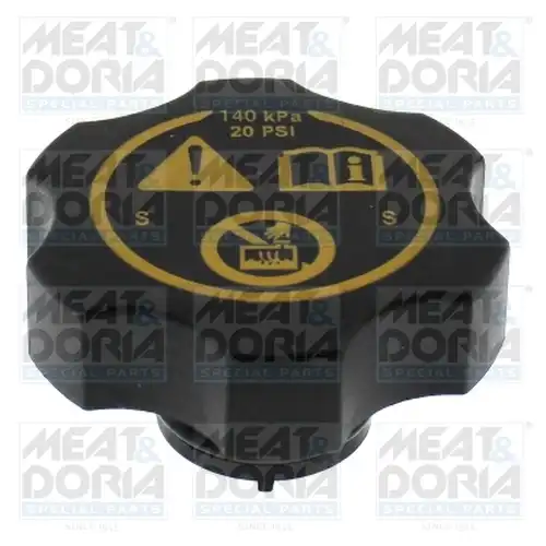 капачка, резервоар за охладителна течност MEAT & DORIA 2036030