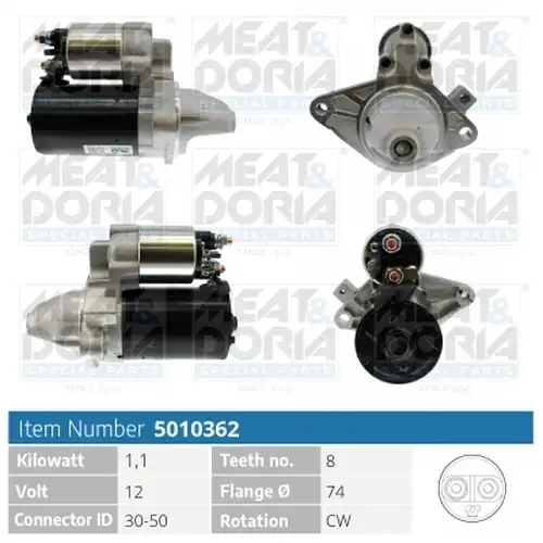 стартер MEAT & DORIA 5010362
