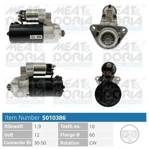 стартер MEAT & DORIA 5010386