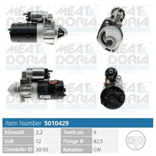 стартер MEAT & DORIA 5010429