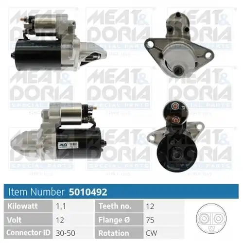 стартер MEAT & DORIA 5010492