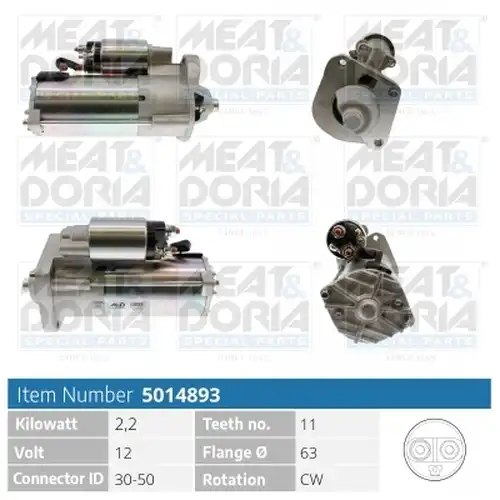 стартер MEAT & DORIA 5014893