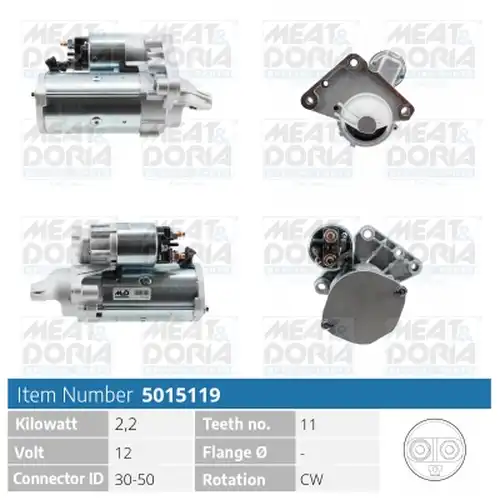 стартер MEAT & DORIA 5015119