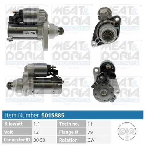 стартер MEAT & DORIA 5015885