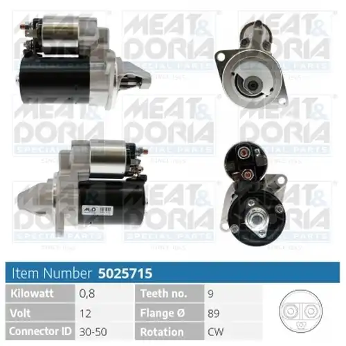 стартер MEAT & DORIA 5025715
