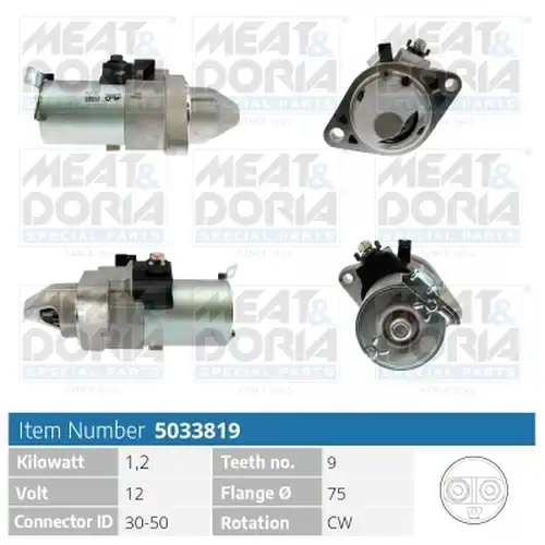 стартер MEAT & DORIA 5033819