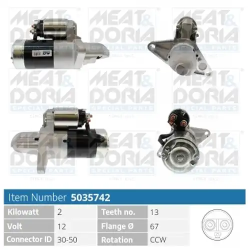 стартер MEAT & DORIA 5035742