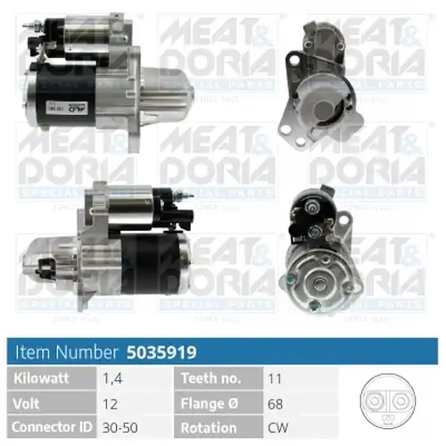 стартер MEAT & DORIA 5035919