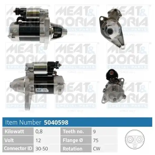 стартер MEAT & DORIA 5040598