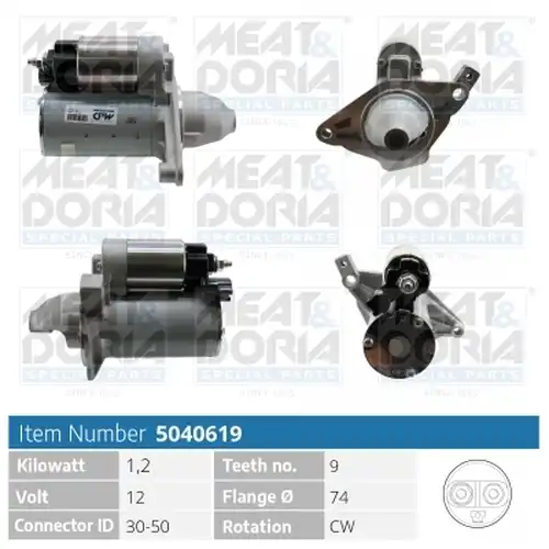 стартер MEAT & DORIA 5040619