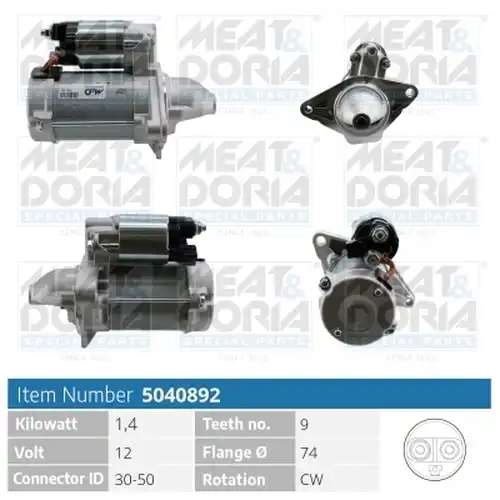 стартер MEAT & DORIA 5040892