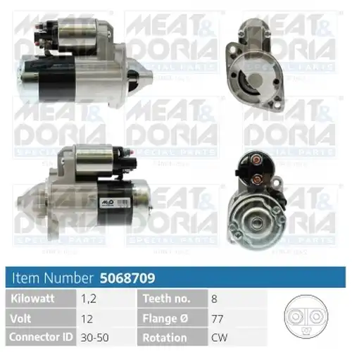 стартер MEAT & DORIA 5068709