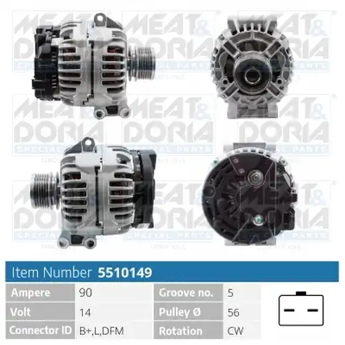 генератор MEAT & DORIA 5510149