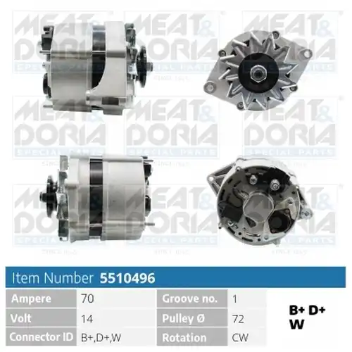 генератор MEAT & DORIA 5510496