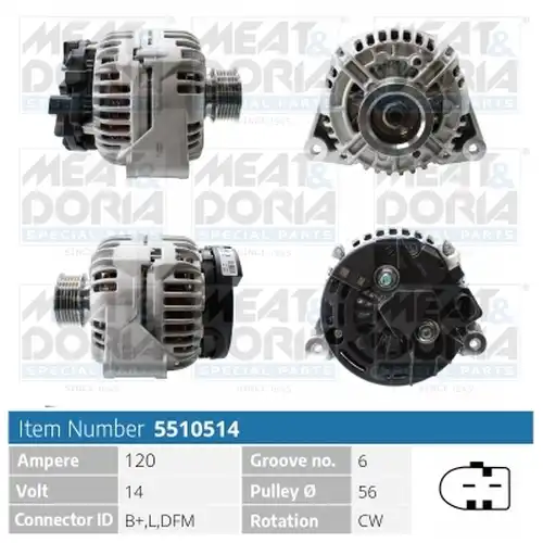 генератор MEAT & DORIA 5510514