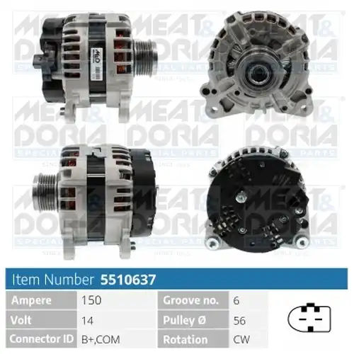 генератор MEAT & DORIA 5510637
