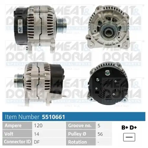 генератор MEAT & DORIA 5510661