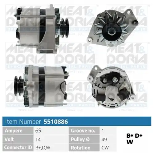 генератор MEAT & DORIA 5510886