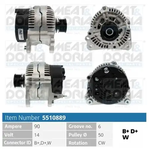 генератор MEAT & DORIA 5510889