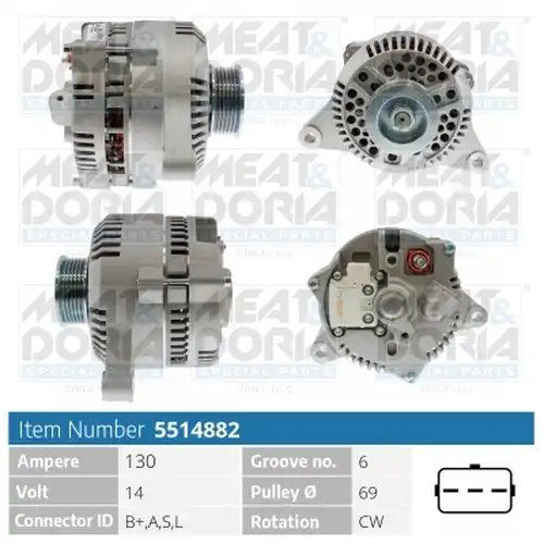 генератор MEAT & DORIA 5514882