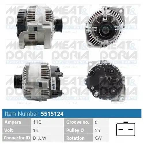 генератор MEAT & DORIA 5515124
