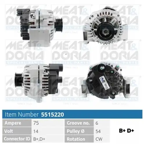 генератор MEAT & DORIA 5515220