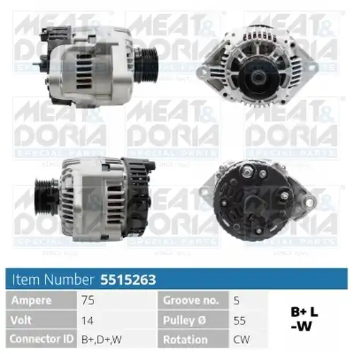 генератор MEAT & DORIA 5515263