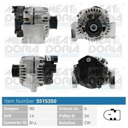 генератор MEAT & DORIA 5515350