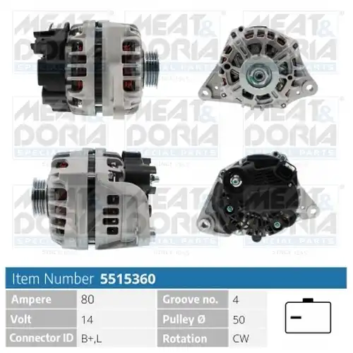 генератор MEAT & DORIA 5515360