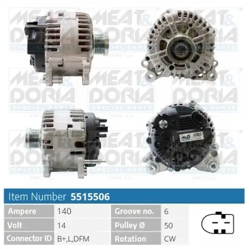 генератор MEAT & DORIA 5515506