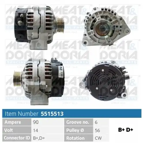 генератор MEAT & DORIA 5515513