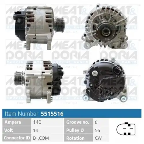 генератор MEAT & DORIA 5515516