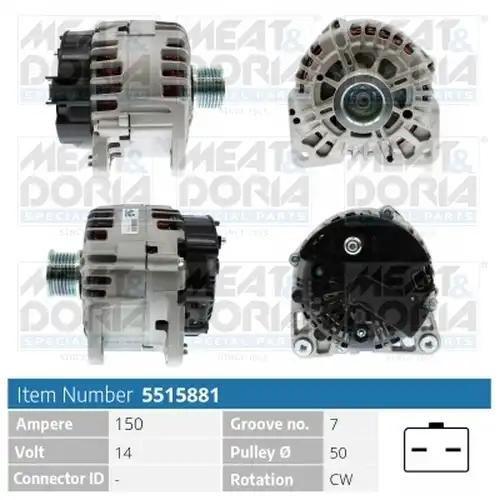 генератор MEAT & DORIA 5515881